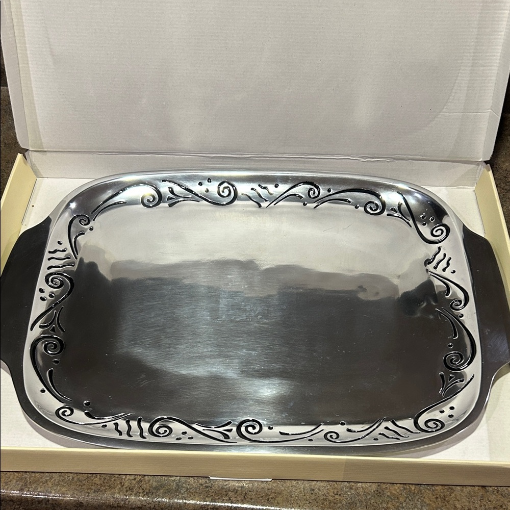 Lenox Silver Serveware Tray